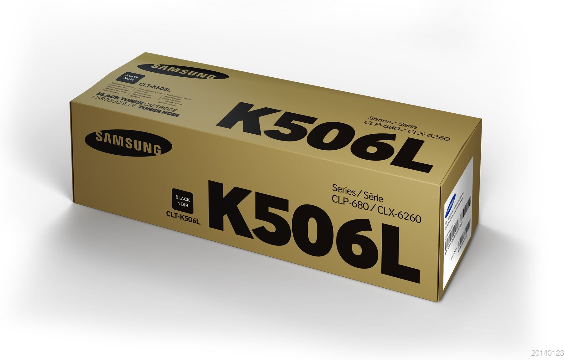 Samsung CLT-K506L - Alto Rendimento - preto - original - cartucho de toner (SU171A) - para Samsung CLP-680DW, CLP-680ND, CLX-6260FD, CLX-6260FR, CLX-6260FW, CLX-6260ND