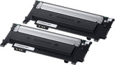 Samsung CLT-P404B - Pack of 2 - Black - Original - Toner Cartridge (SU364A) - for Samsung CLX-3302, 3303, 3304, 3307, Xpress SL-C432, C433, C462, C463, C467, C482, C483