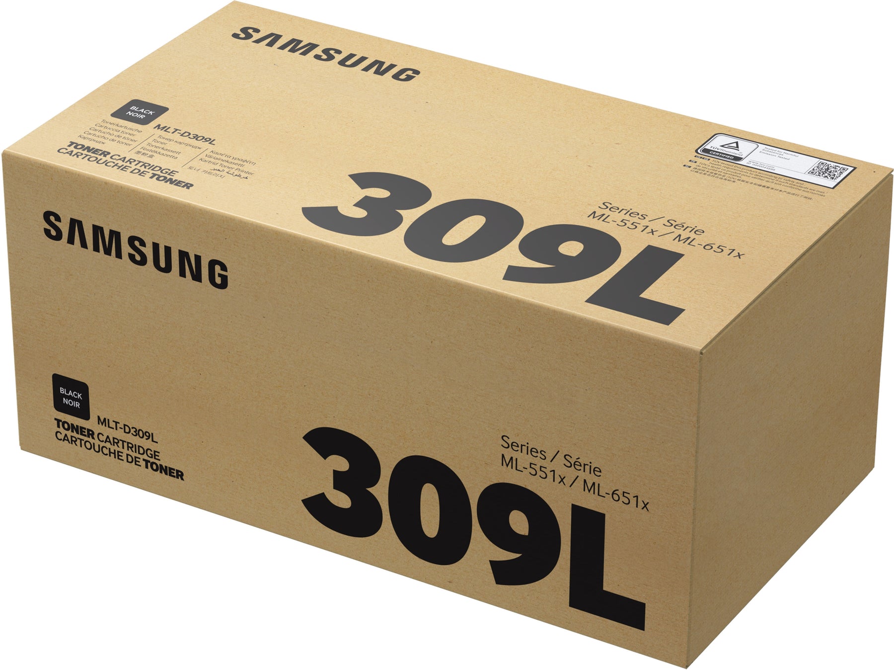Samsung MLT-D309L - High Yield - black - original - toner cartridge (SV096A) - for Samsung ML-5510, ML-5512, ML-5515, ML-6510, ML-6512, ML-6515