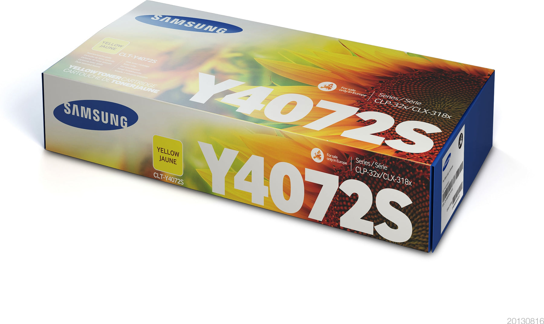 Samsung CLT-Y4072S - Yellow - original - toner cartridge (SU472A) - for Samsung CLP-325, CLX-3180, CLX-3185, CLX-3186