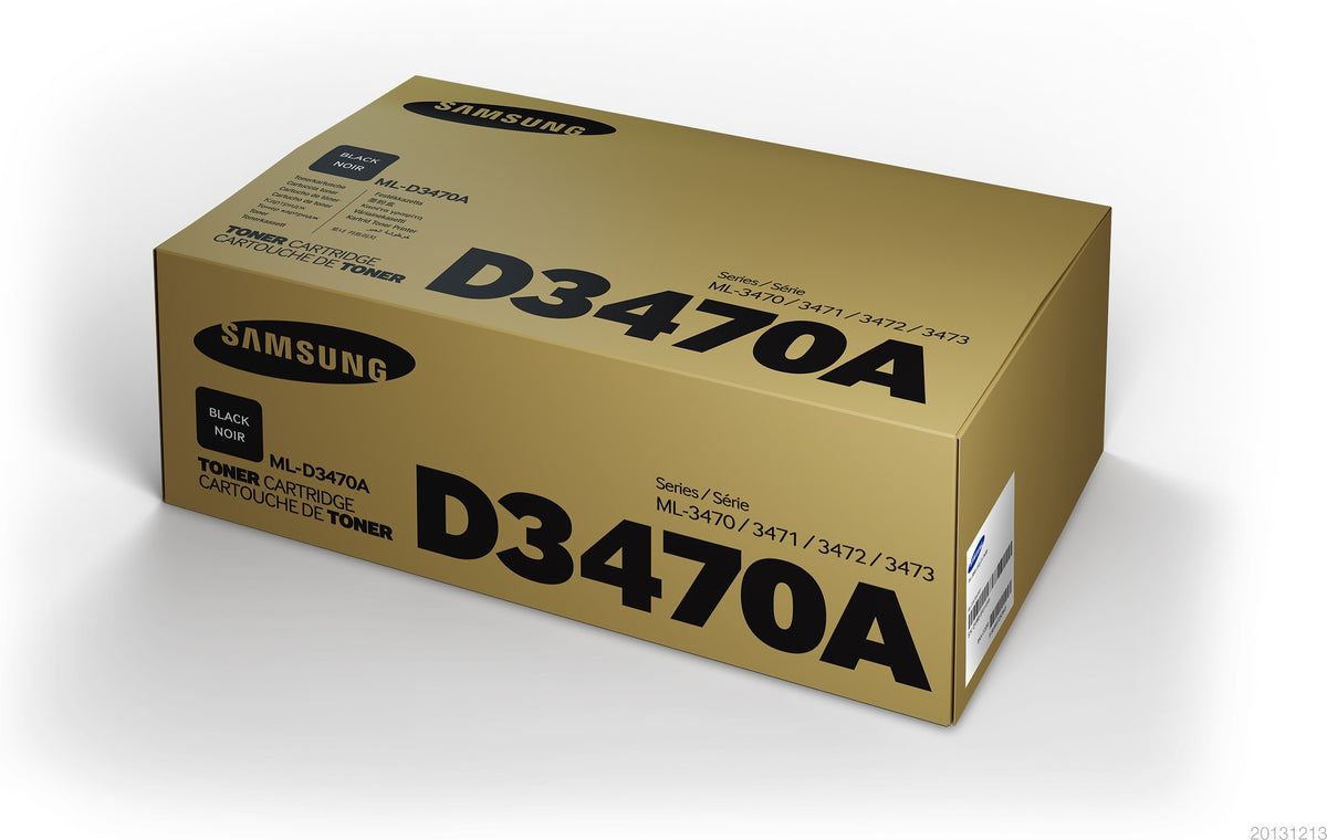 Samsung ML-D3470A - Alto rendimiento - negro - original - cartucho de tóner (SU665A) - para Samsung ML-3470, ML-3471, ML-3472, ML-3473, ML-3475