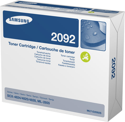 Samsung MLT-D2092S - Black - original - toner cartridge (SV004A) - for Samsung ML-2855, SCX-4824, SCX-4825, SCX-4826, SCX-4828, SCX-4829