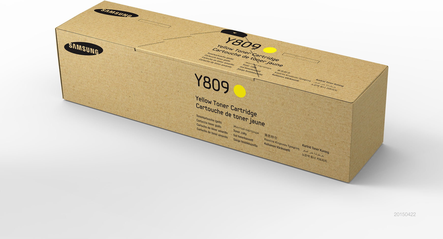 Samsung CLT-Y809S - Yellow - original - toner cartridge (SS742A) - for MultiXpress CLX-9201, 9206, 9251, 9256, 9258, 9301, 9306, 9358, 9811, 9812, 9813