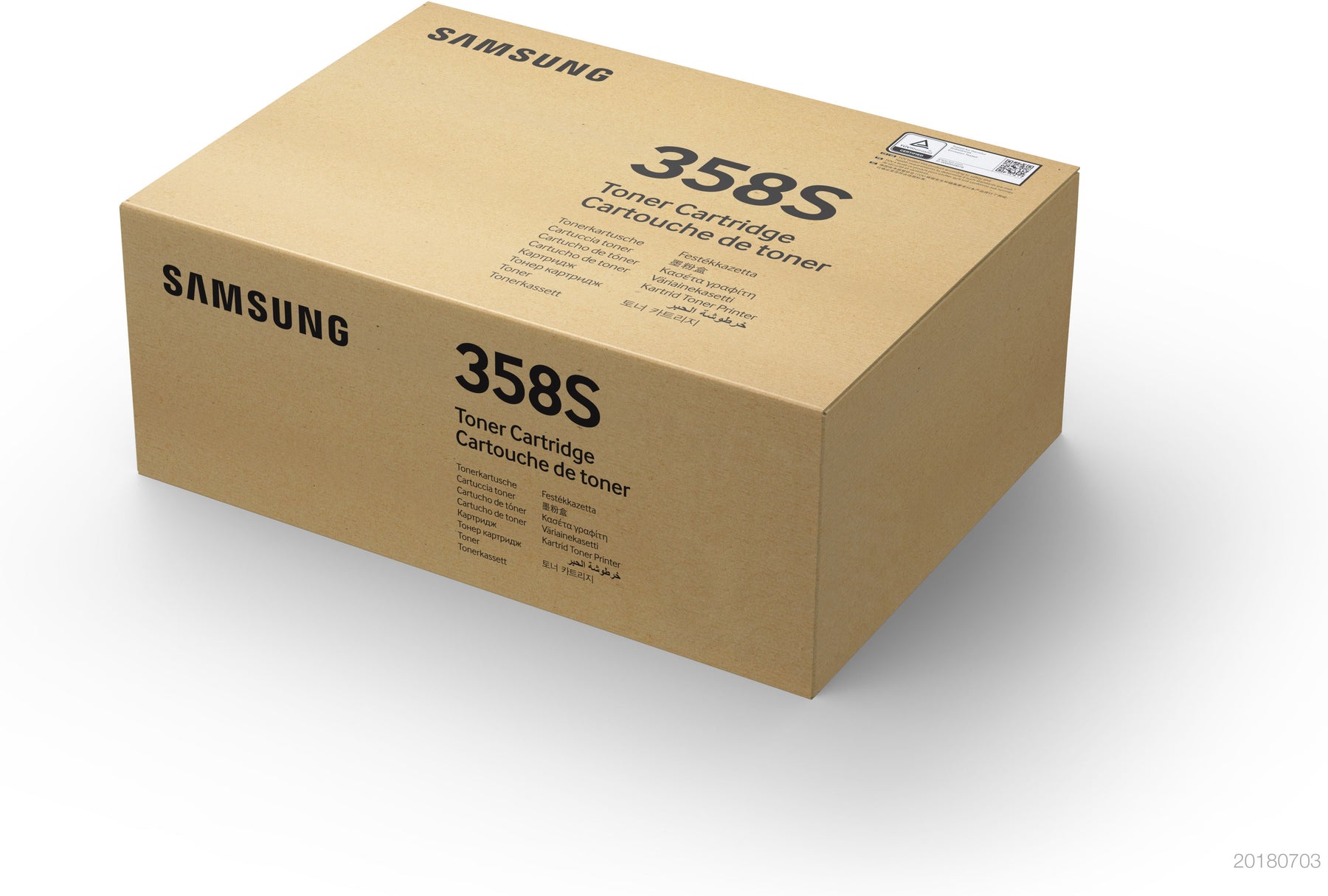 Samsung MLT-D358S - Black - original - toner cartridge - for MultiXpress SL-M4370, SL-M4373, SL-M5360, SL-M5370, SL-M5373