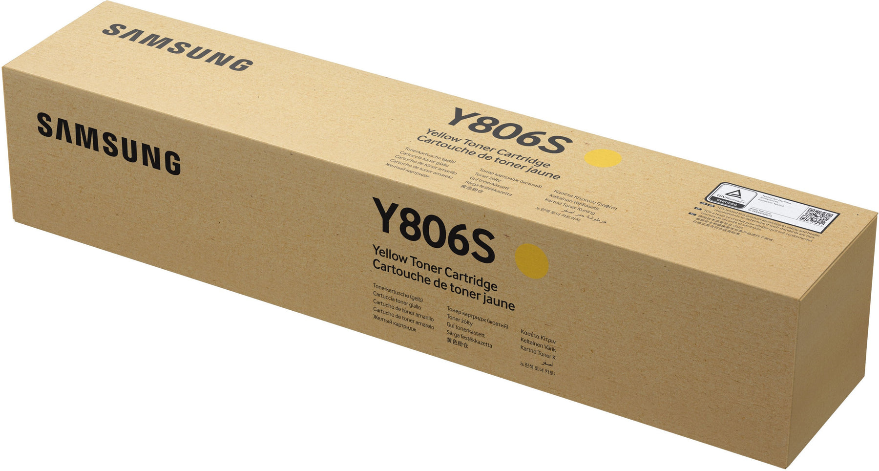 Samsung CLT-Y806S - Yellow - original - toner cartridge (SS728A) - for Samsung SL-K703, SL-X703, SL-X706, MultiXpress SL-X704, SL-X7400, SL-X7500, SL-X7600