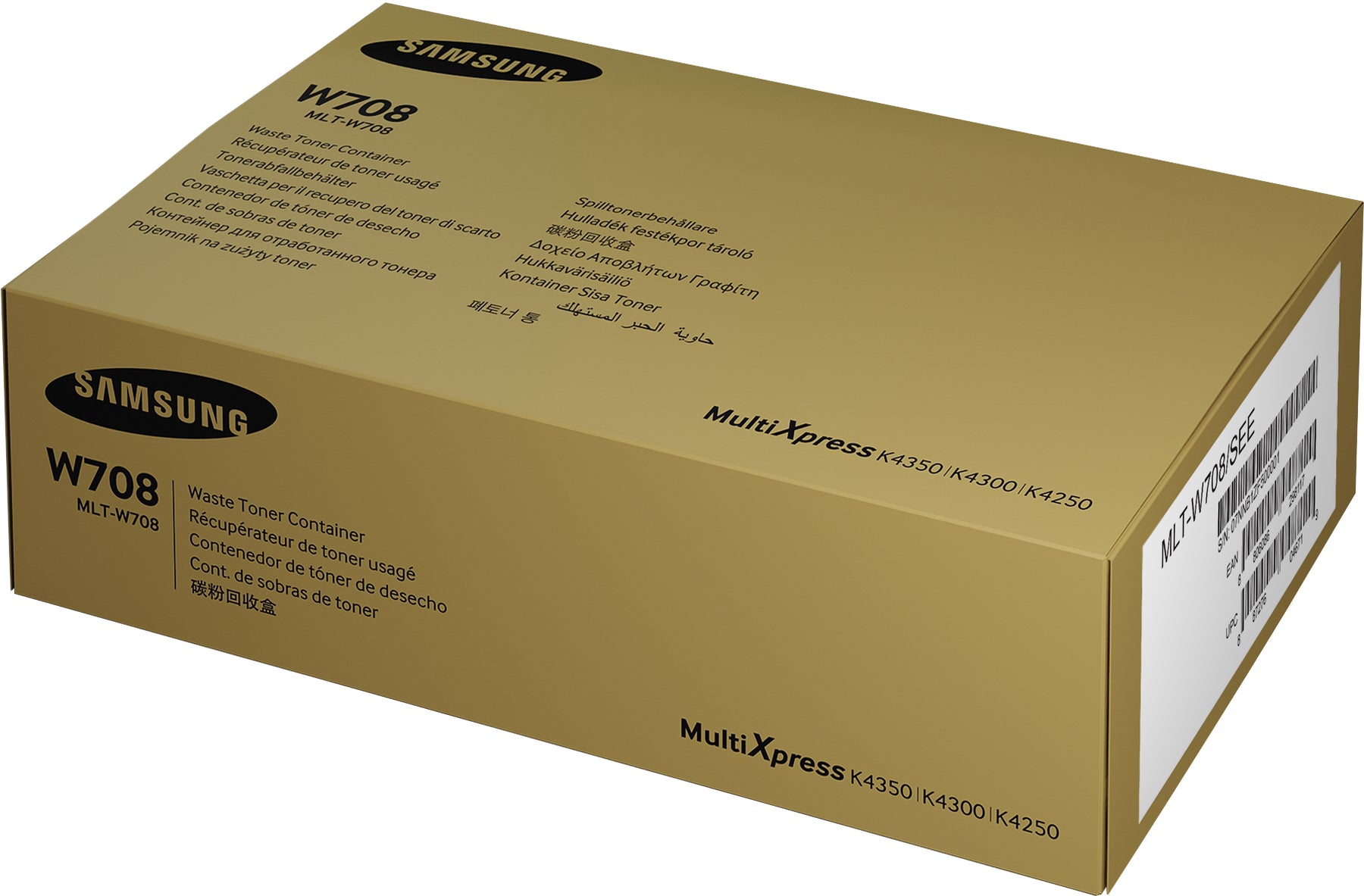 Samsung MLT-W708 - Colector de desperdício de toner - para MultiXpress SL-K3250NR, SL-K3300NR, SL-K4250RX, SL-K4300LX, SL-K4350LX