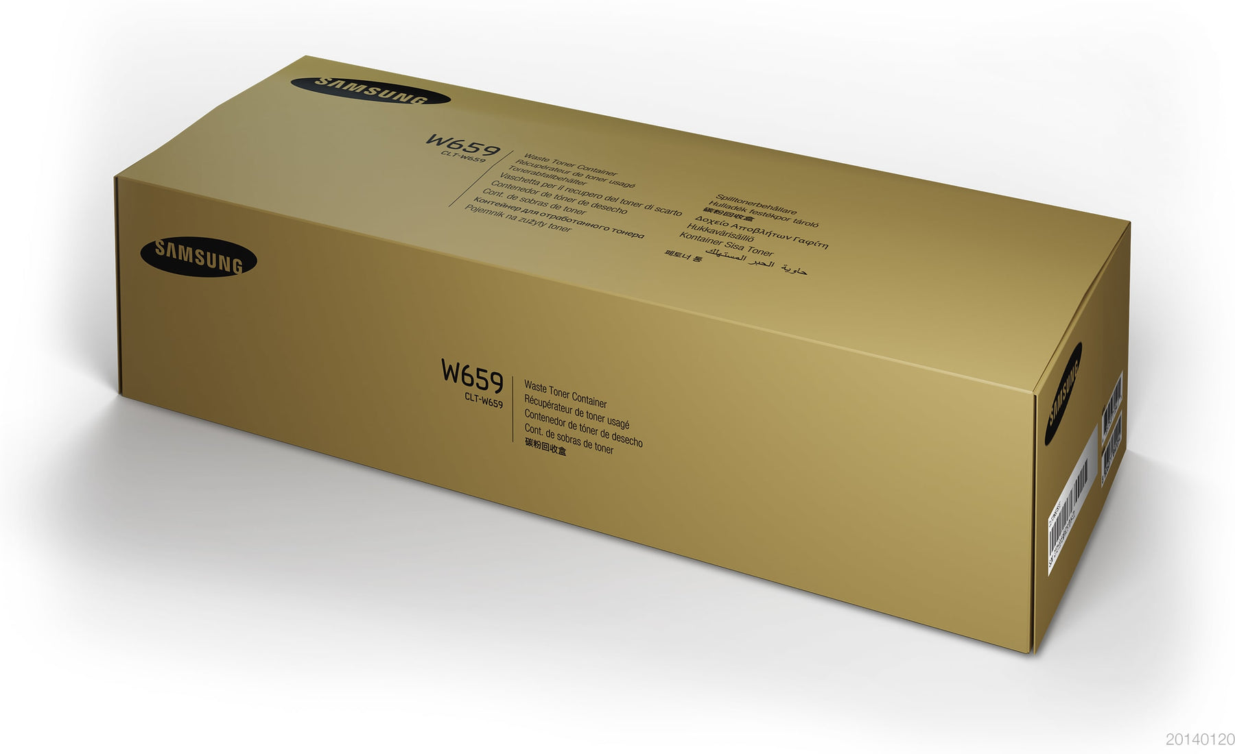 Samsung CLT-W659 - Black, Yellow, Cyan, Magenta - Waste Toner Collector - For MultiXpress CLX-8640ND, CLX-8641ND, CLX-8642ND, CLX-8650ND, CLX-8651ND, CLX-8652ND