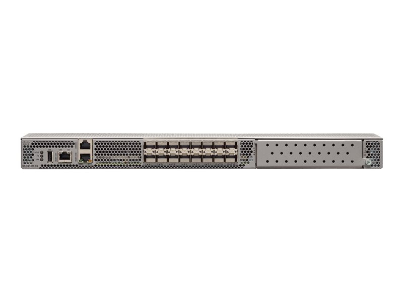 Cisco MDS 9132T - Switch - Administrado - 8 x 32Gb Fibre Channel SFP+ - montaje en riel (DS-C9132T-8PMISK9)