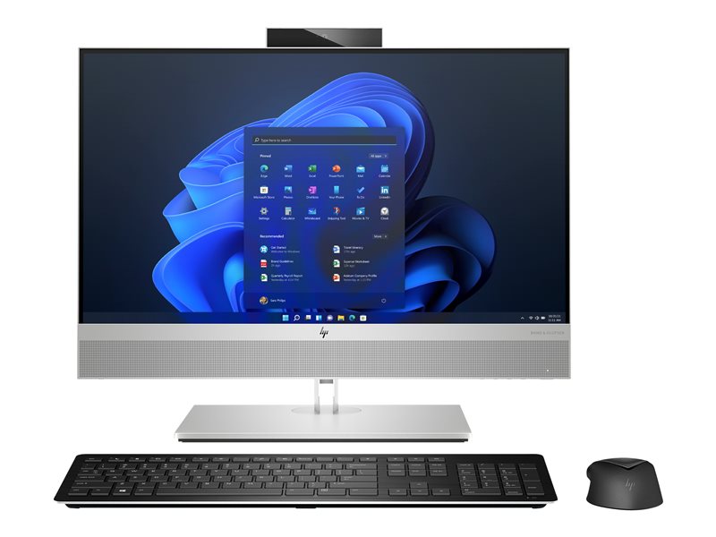 HP EliteOne 800 G6 - All-in-one - Core i7 10700 / 2.9 GHz - RAM 16 GB - SSD 512 GB - NVMe - UHD Graphics 630 - GigE - WLAN: 802.11a/b/g/n/ac/ax, Bluetooth 5.1 - Win 10 Pro 64-bit - monitor: LED 23.8" 1920 x 1080 (Full HD) ecrã de toque - teclado: Por
