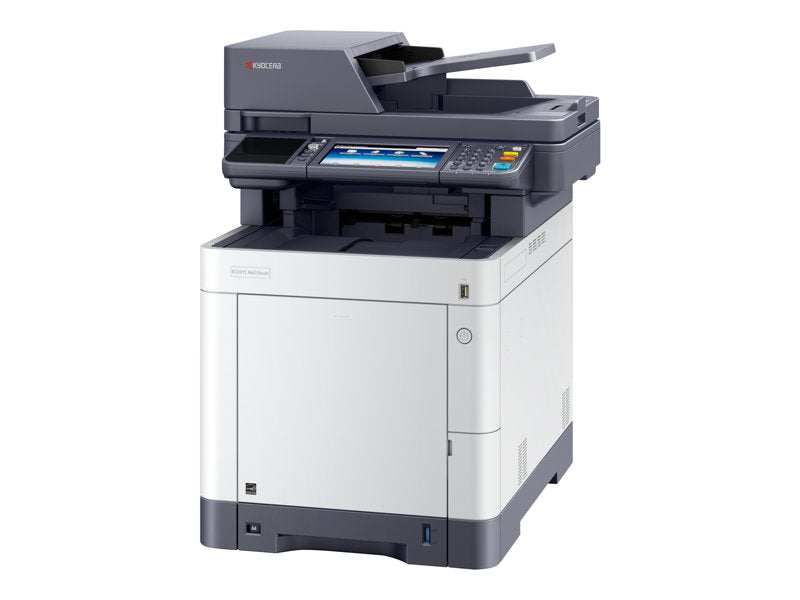 Kyocera ECOSYS M6230cidn - Multi-funções - a cores - laser - Legal (216 x 356 mm)/A4 (210 x 297 mm) (original) - A4/Legal (media) - até 30 ppm (cópia) - até 30 ppm (impressão) - 350 folhas - USB 2.0, Gigabit LAN, host USB