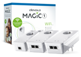 devolo Magic 1 WiFi, Multiroom Kit, PLC Speed up to 1200Mbps, Mesh Wi-Fi w/ 2 LAN Ports- PT8374