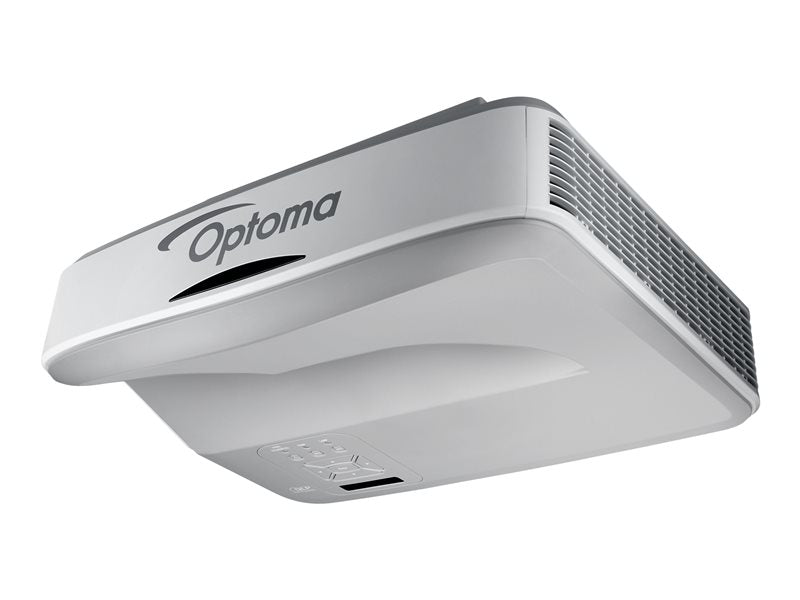 Optoma ZW400UST - Projector DLP - laser/fósforo - 3D - 4000 lumens - WXGA (1280 x 800) - 16:10 - 720p - lentes de projeção de distância ultra curta