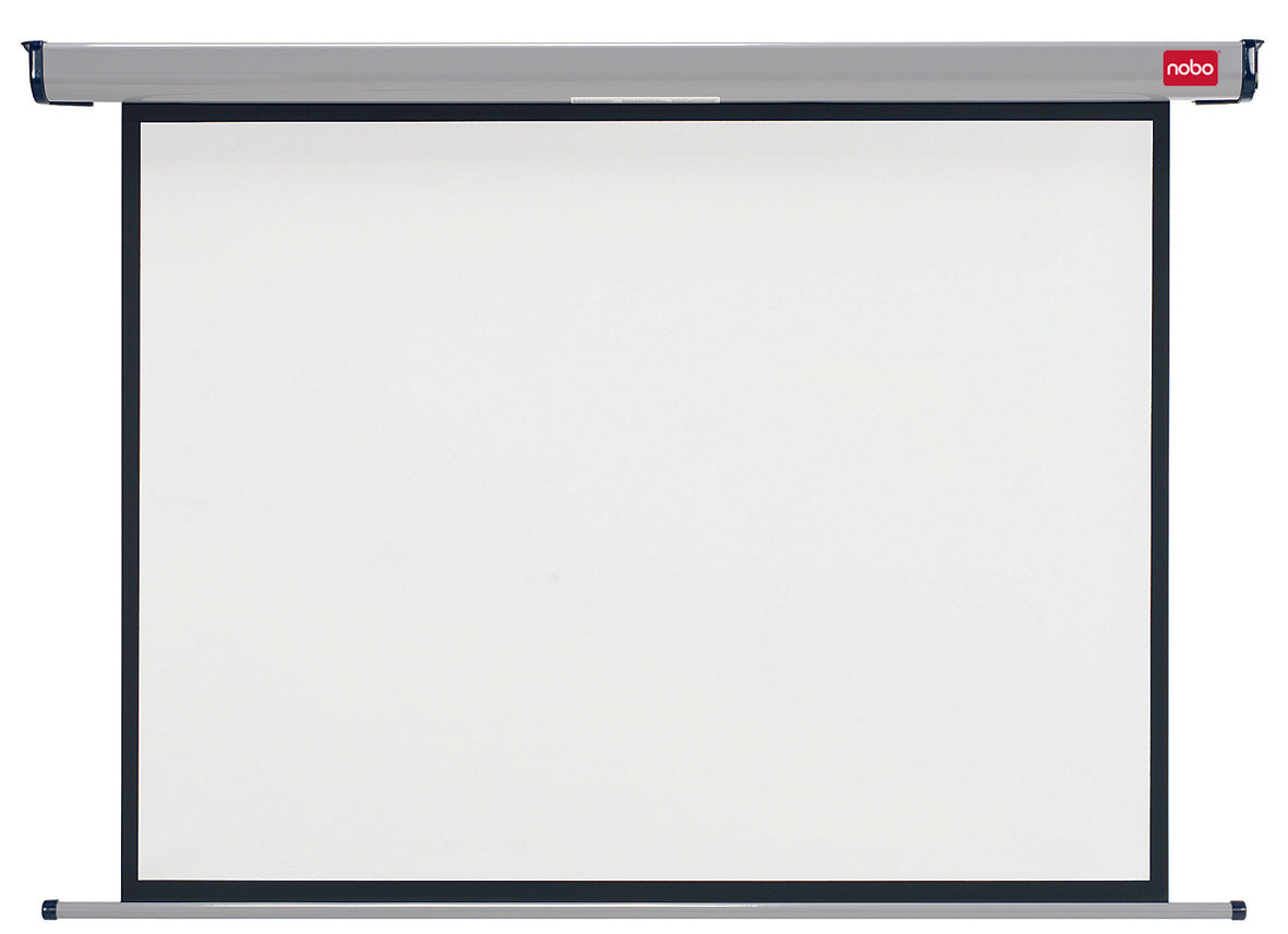 NOBO - Projection screen - ceiling mounted, wall mounted - with motor - 94" (240 cm) - 4:3