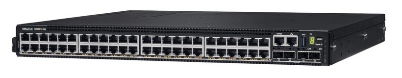 Dell PowerSwitch N2248PX-ON - Interruptor - L3 - Administrado - 24 x 10/100/1000/2.5G (PoE+) + 24 x 1/2.5G (PoE++) + 4 x 25 Gigabit SFP28 - fluxo de ar frente para trás - montável em trilho - PoE++ - CAMPUS Smart Value