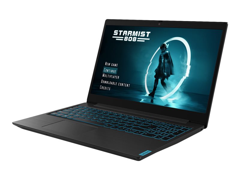 Lenovo IdeaPad L340-15IRH Gaming 81LK - Intel Core i7 9750H / 2.6 GHz - Win 10 Home 64-bit - GF GTX 1050 - 8 GB RAM - 256 GB SSD NVMe - 15.6" TN 1920 x 1080 (Full HD) - Wi-Fi 5 - preto granito - kbd: Português