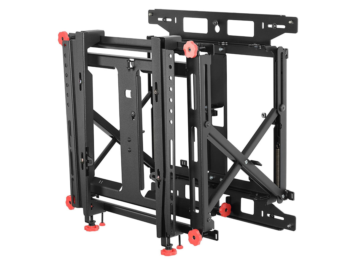 Peerless SmartMount Supreme Full Service Video Wall Mount with Quick Release - Suporte - para parede de vídeo - preto - tamanho de tela: 46"-60" - montável em parede
