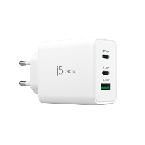 65W GAN USB-C 3-PORT CHARGER EUCHAR