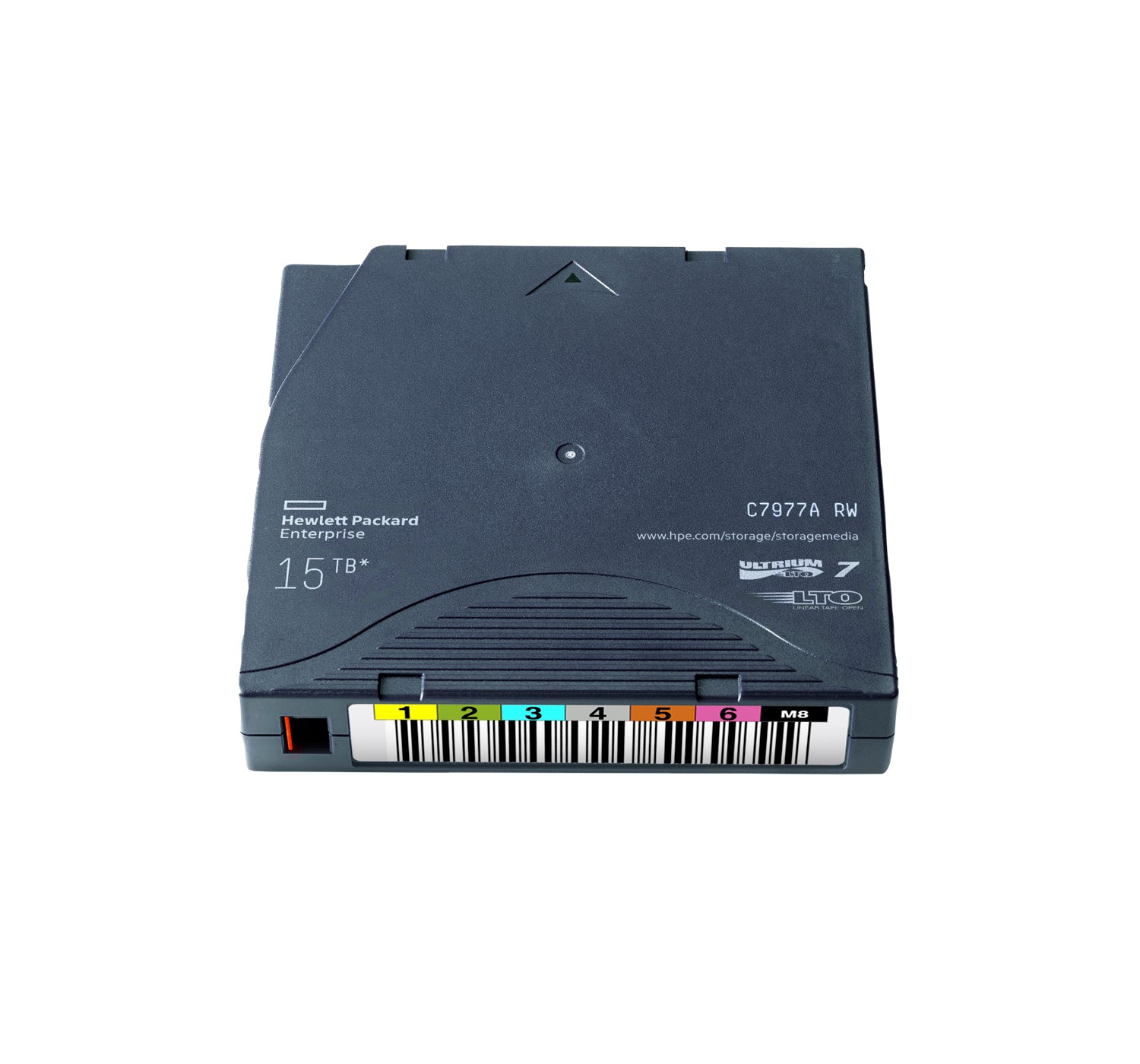 Paquete de etiquetas de código de barras HPE LTO-7 tipo M Ultrium RW - Etiquetas de código de barras