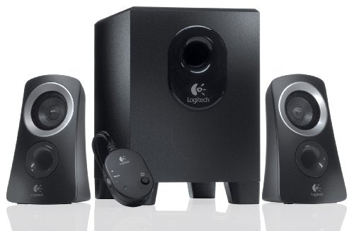 Logitech Z-313 - Sistema de altifalante - para PC - canal 2.1 - 25 Watt (Total)