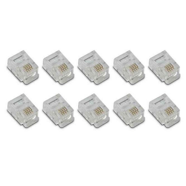 METRONIC PACK 10 RJ11 CONNECTORS