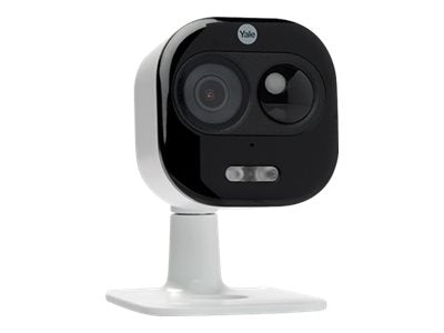 Yale Front Door - Light & Siren - Network Surveillance Camera - Outdoor, Indoor - Weatherproof - Color (Day&Night) - 1080p - Audio - Wireless - Wi-Fi - USB (SV-DAFX-W_ EU)