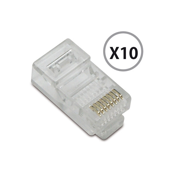 CONECTOR METRONICO RJ45 X 10