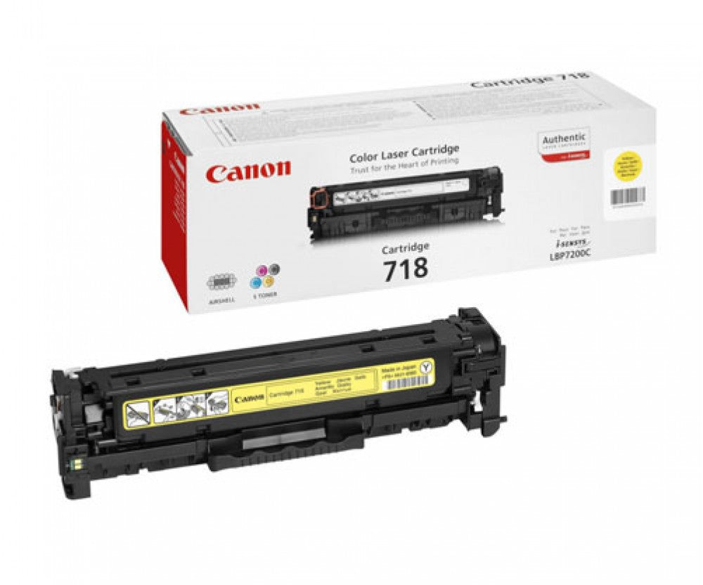 TONER 718 YELLOW LBP7210/LBP7680 (2659B002)
