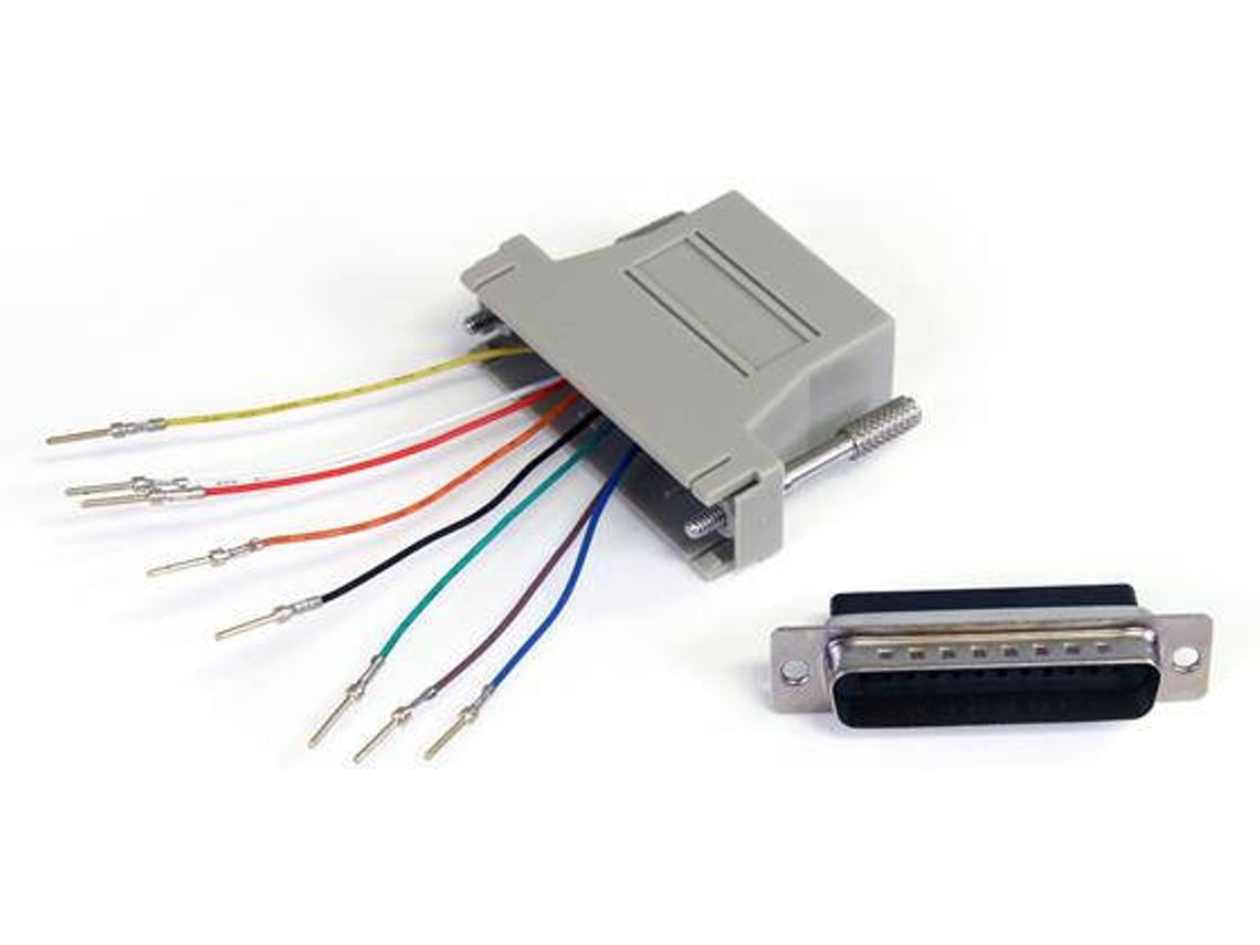 ADAPTADOR SERIE DB25 A RJ45