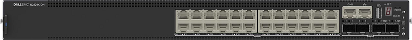 Dell PowerSwitch N2224X-ON - Interruptor - L3 - Administrado - 24 x 10/100/1000/2.5G + 4 x 25 Gigabit SFP28 - fluxo de ar frente para trás - montável em trilho - CAMPUS Smart Value