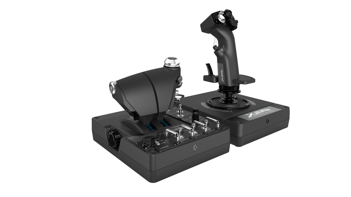 Logitech X56 HOTAS - Joystick y Throttle - con cable - para PC