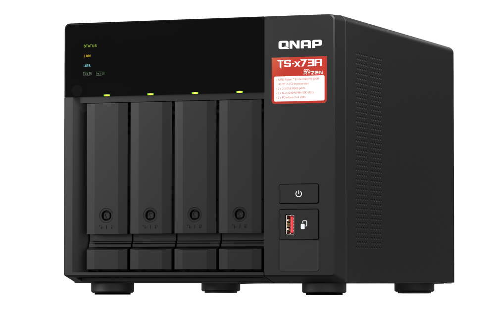 TS-473A-8G 4 BAY 2.2 GHZ 4C/8T INT