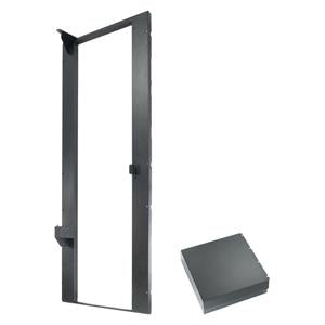 Unidad de extracción de aire para rack de APC - Marco de montaje en rack - Negro - para gabinete NetShelter SX con laterales, gabinete sin puertas traseras