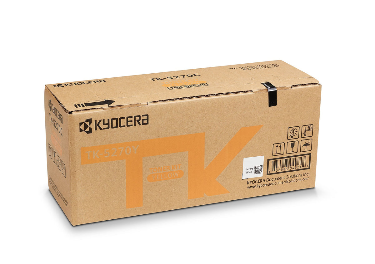 Kyocera TK 5270Y - Amarillo - original - kit de tóner - para ECOSYS M6230, M6630, P6230