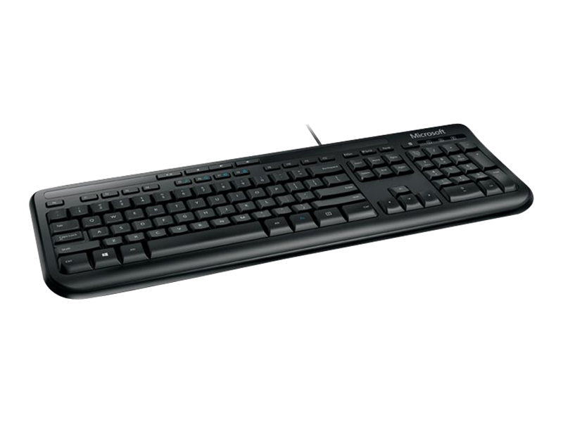 Microsoft Wired Keyboard 600 - Keyboard - USB - Spanish - Black