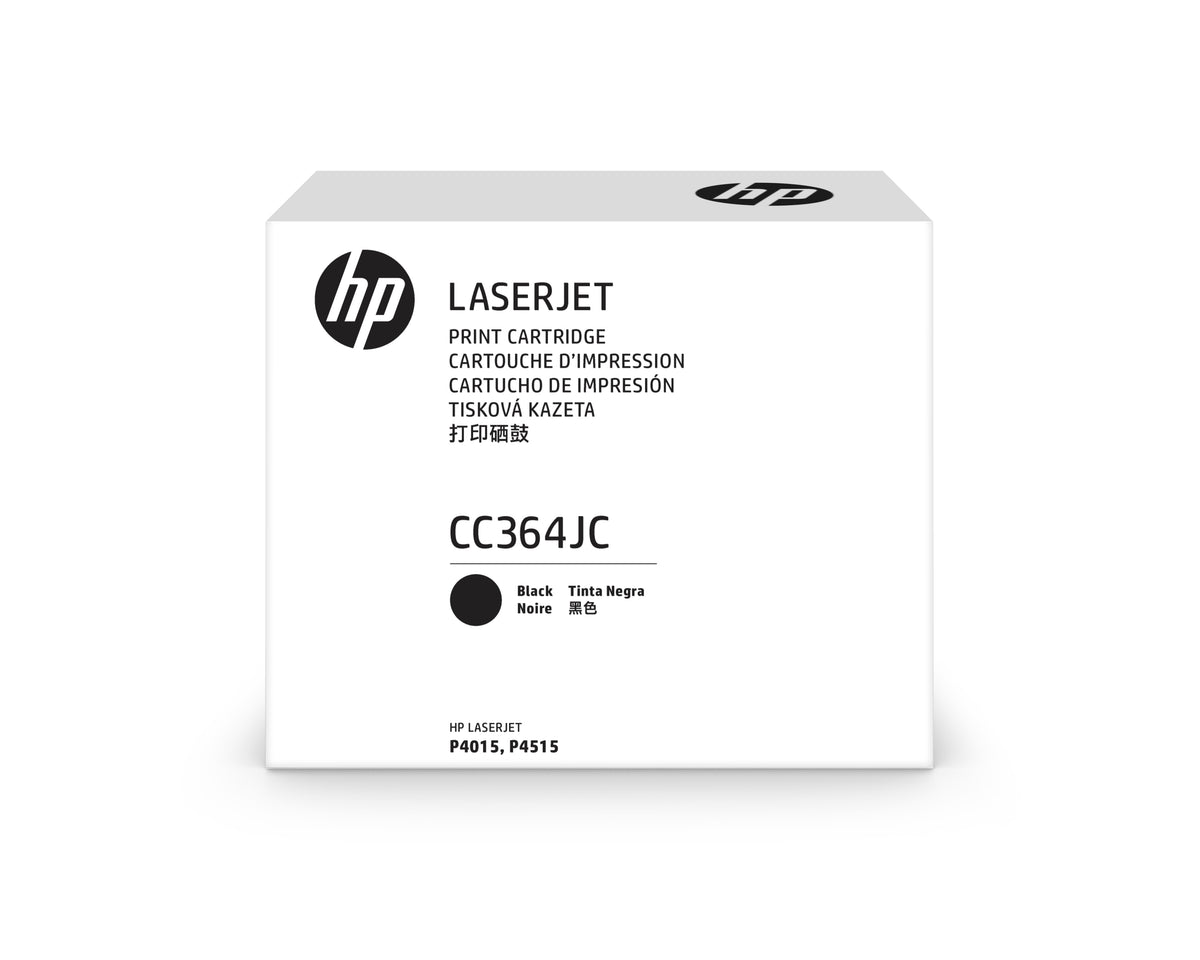 HP Toner/64J Blk Contract LJ Toner Cart