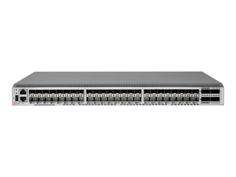 HPE StoreFabric SN6600B 32Gb 48/24 - Interruptor - Administrado - 24 x 32Gb Fibre Channel SFP+ + 24 x 32Gb Fibre Channel SFP+ Ports on Demand + 4 x QSFP+ - trilho - com 2.4M Jumper Cable (IEC320 C13/C14 M/F CEE 22)