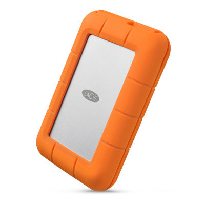 LaCie Rugged RAID PRO STGW4000800 - Hard Disk Array - 4TB - 2 Bays - 2TB x 2 HDD - USB 3.1 (external) - with 3 years Rescue Data Recovery Service Plan