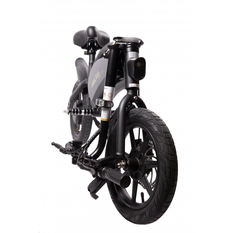Bicicleta eléctrica sin pedales URBANGLIDE 140 6AH Negra - 56792