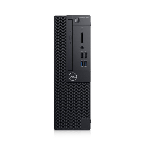 Dell OptiPlex 3060 - SFF - Core i5 8500 / 3 GHz - RAM 8 GB - SSD 256 GB - DVD Burner - UHD Graphics 630 - GigE - Win 10 Pro 64-bit - monitor: none - black - BTS