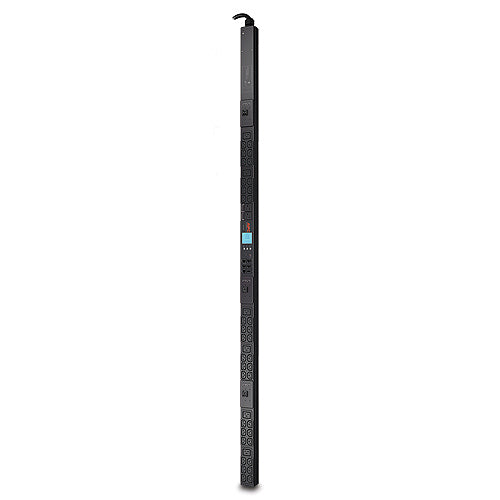APC Metered Rack PDU - Faixa de distribuição de energia (montável em bastidor) - AC 208 V - 8.6 kW - entrada: NEMA L21-30 - conectores de saída: 44 (IEC 60320 C13, IEC 60320 C19, NEMA 5-20) - 0U - preto - para P/N: SMX1000C, SMX1500RM2UC, SMX1500RM2U