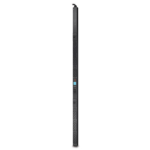 APC Metered Rack PDU - Faixa de distribuição de energia (montável em bastidor) - AC 200/208/230 V - Ethernet 10/100, RS-232 - entrada: NEMA L6-30 - conectores de saída: 42 (IEC 60320 C13, IEC 60320 C19) - 0U - preto - para P/N: SMX1000C, SMX1500RM2UC