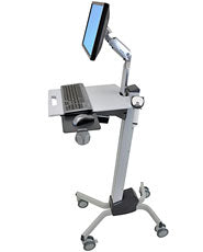 Ergotron Neo-Flex - Trolley - Constant force lift - for LCD screen/PC equipment - aluminum, zinc coated steel, high grade plastic - two shades of gray - screen size: up to 27''