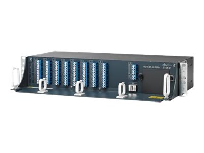 Cisco ONS 15216 Panel de conexión de placa frontal expuesta Mux/DeMux de 40 canales Odd - Panel de conexión - para ONS 15216 (15216-EF-40-ODD=)