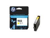 HP 903 - 4 ml - amarillo - original - cartucho de tinta - para Officejet 6951, 6954, 6962, Officejet Pro 6960, 6961, 6970, 6971, 6974, 6975