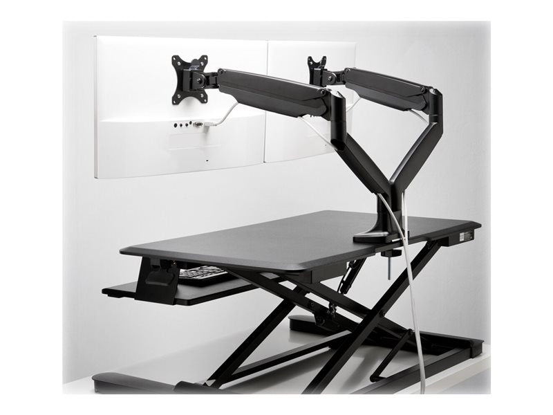 BRAZO SMARTFIT ONETOUCH 2MONIT NEGR (K59601WW)