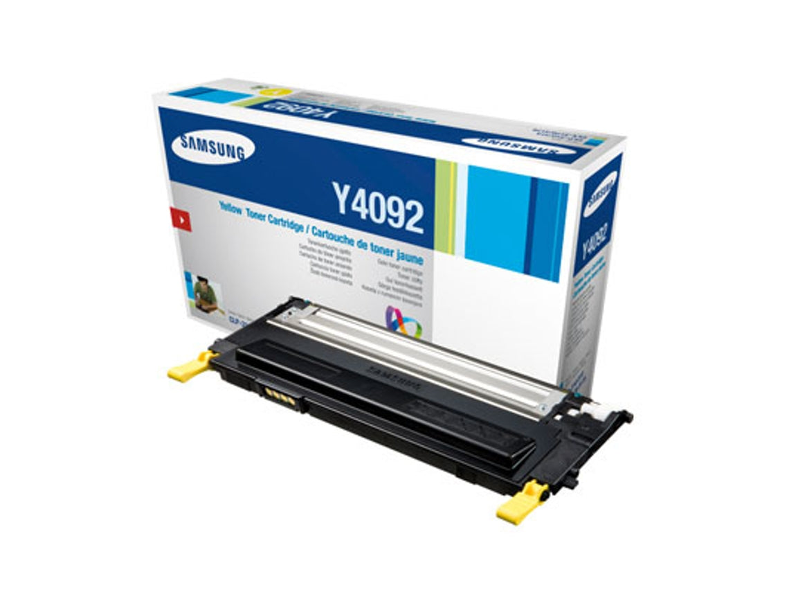 Samsung CLT-Y4092S - Yellow - original - toner cartridge (SU482A) - for Samsung CLX-3170, CLX-3175, CLX-3176, CLX-4175