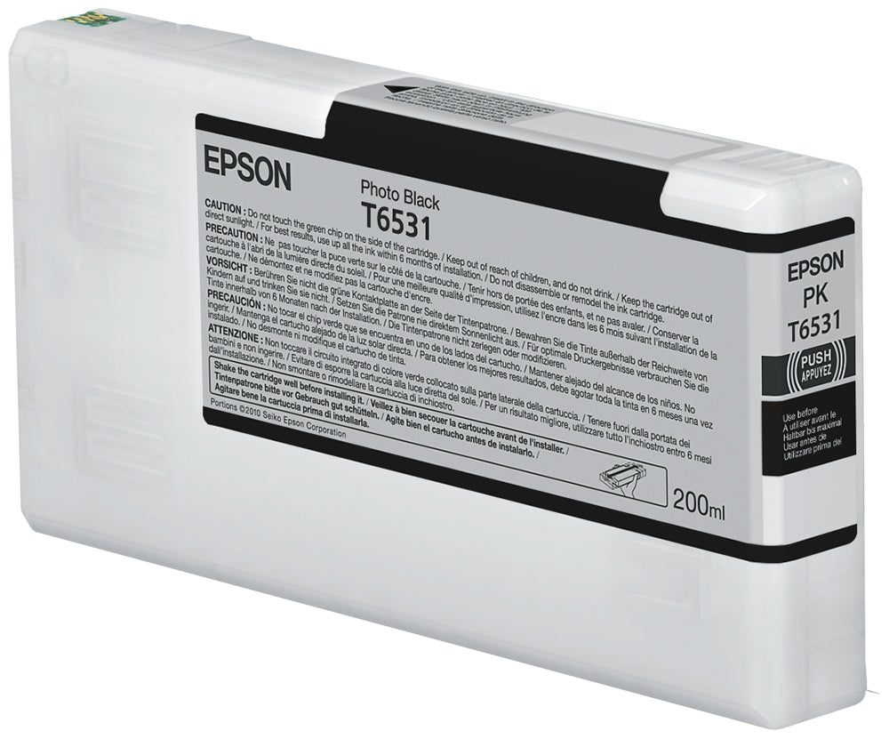 Epson - 200 ml - negro fotográfico - original - cartucho de tinta - para Stylus Pro 4900, Pro 4900 Designer Edition, Pro 4900 Spectro_M1