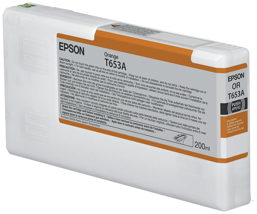 Epson - 200 ml - naranja - original - cartucho de tinta - para Stylus Pro 4900, Pro 4900 Designer Edition, Pro 4900 Spectro_M1