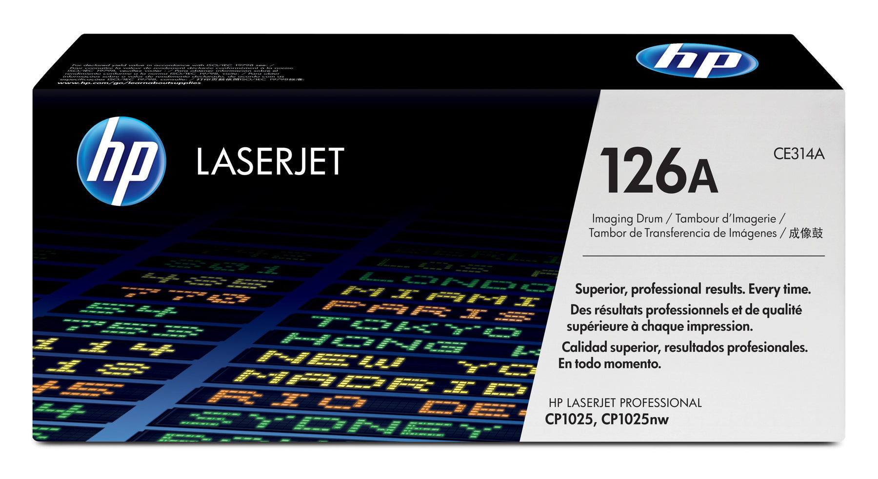 HP 126A - Preto, cor (ciano, magenta, amarelo) - original - kit de tambor - para Color LaserJet Pro MFP M176, MFP M177, LaserJet Pro MFP M175, TopShot LaserJet Pro M275
