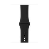 Apple 42mm Sport Band - Correa para Reloj Inteligente - Tallas S/M y M/L - Negra - Demo - para Reloj (42mm, 44mm, 45mm, 49mm)